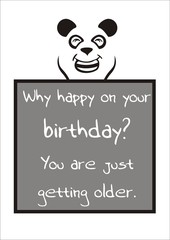 Sarcastic Birthday Wish
