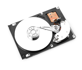 HDD on white