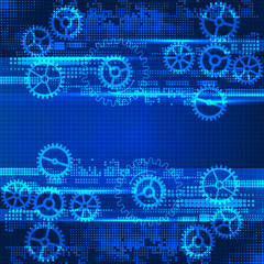 Abstract technology business template background.