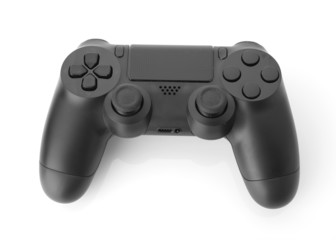 video game controller isolated on white background