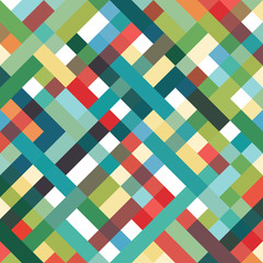 A retro geometric vector background