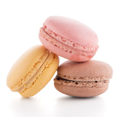 Colorful French Macarons