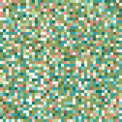 A retro pixel art vector background
