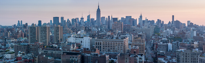 Fototapeta na wymiar USA, NEW YORK CITY - April 28, 2012: New York City Manhattan