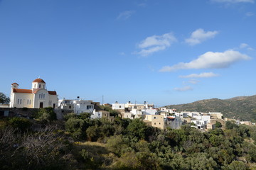 Obraz premium Kirche in Moulina, Kreta