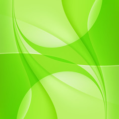Obraz premium Abstract green background. Vector Illustration