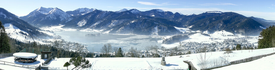 Fototapeta premium Schliersee Winter