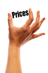 The size of our prices