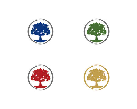 Oak Tree Logo Icon 1