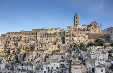Fototapeta premium Cathedral in the historical center of Matera
