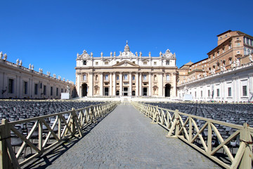 Naklejka premium Italie / Le Vatican - Basilique Saint-Pierre