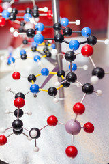 Science Molecular DNA Model Structure, business concept..