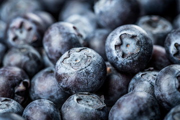 Blueberries background