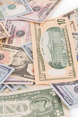 different dollar bills