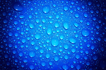 drops on glass