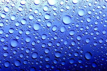drops on glass