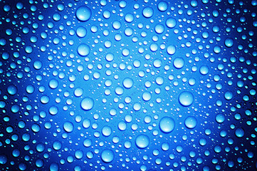 drops on glass