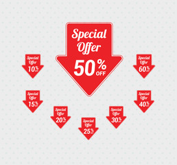 Special Offer 50% Off Arrows