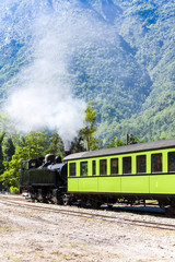 Obraz premium steam train, Villars-sur-Var, Provence, France