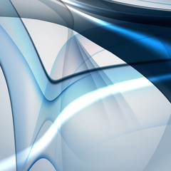 Bright blue abstract background, easy editable