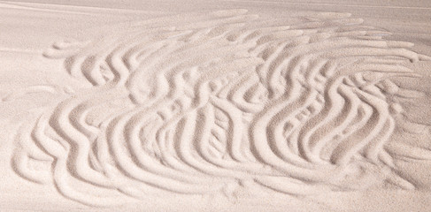 Background of the sand.