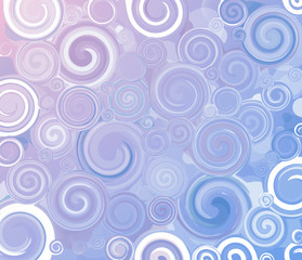 vector background with circles