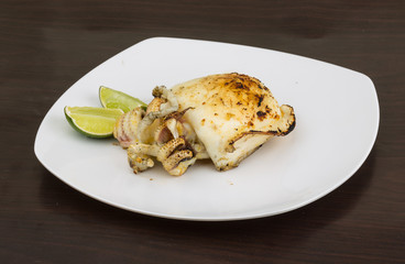 Grilled cuttlefish