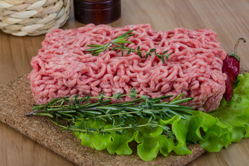 Raw minced meat
