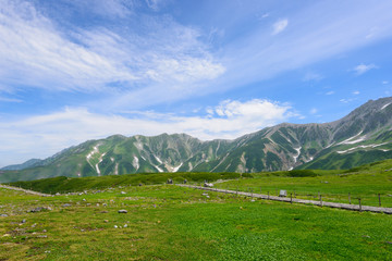 Fototapeta premium Mt.Tateyama in the Northern Japan Alps, Toyama, Japan