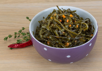 Laminaria salad