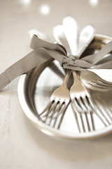 Silver cutlery