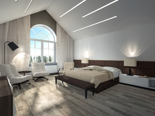 white bedroom