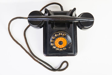 The Vintage rotary telephone