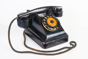 The Vintage rotary telephone