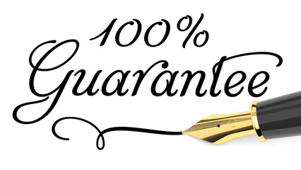 100% guaranteed