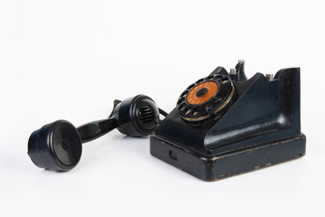 The Vintage rotary telephone