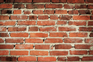 Obraz premium Old vintage brick wall