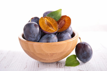 fresh plum
