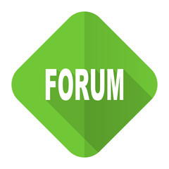forum flat icon