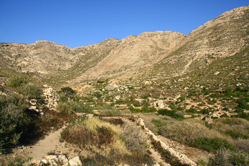 dans le parc naturel de Cabo de Gata
