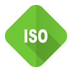 iso flat icon