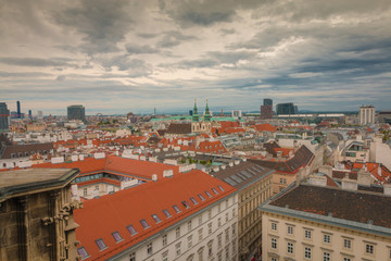 Fototapeta na wymiar Nice View of Vienna Austria