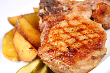 Grilled beefsteak