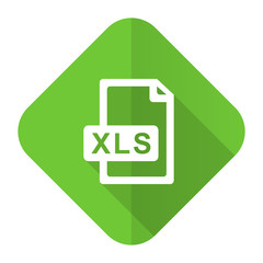 xls file flat icon