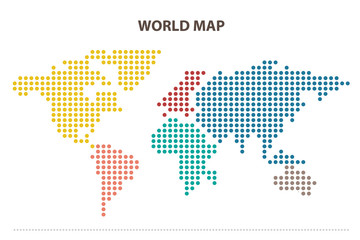 Fototapeta premium map infographic