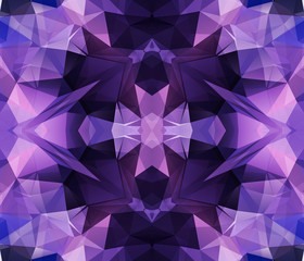 Fototapeta premium Ethnic pattern. Abstract kaleidoscope
