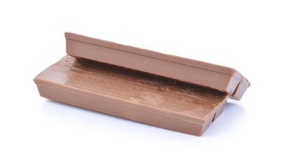 Chocolate isolate on white background
