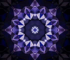 Ethnic pattern. Abstract kaleidoscope © dolfvik