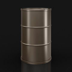 Oil drum (clipping path included)
