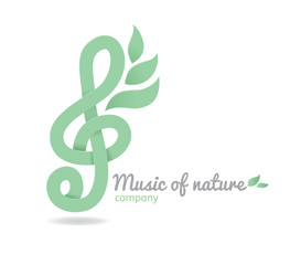 Logo music nature